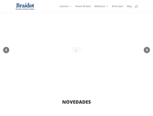 Tablet Screenshot of braidot.com